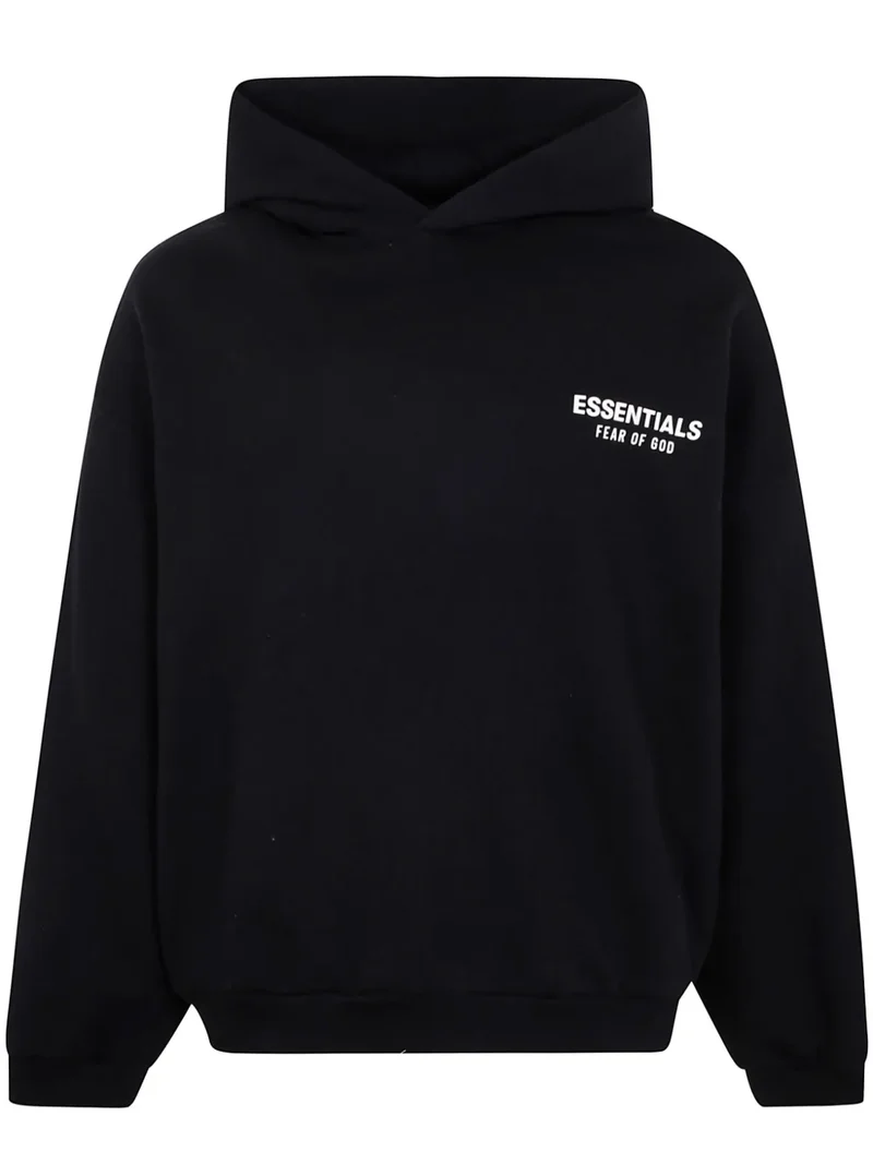 Hoodie Essentials Fear Of God Black Letras Blancas