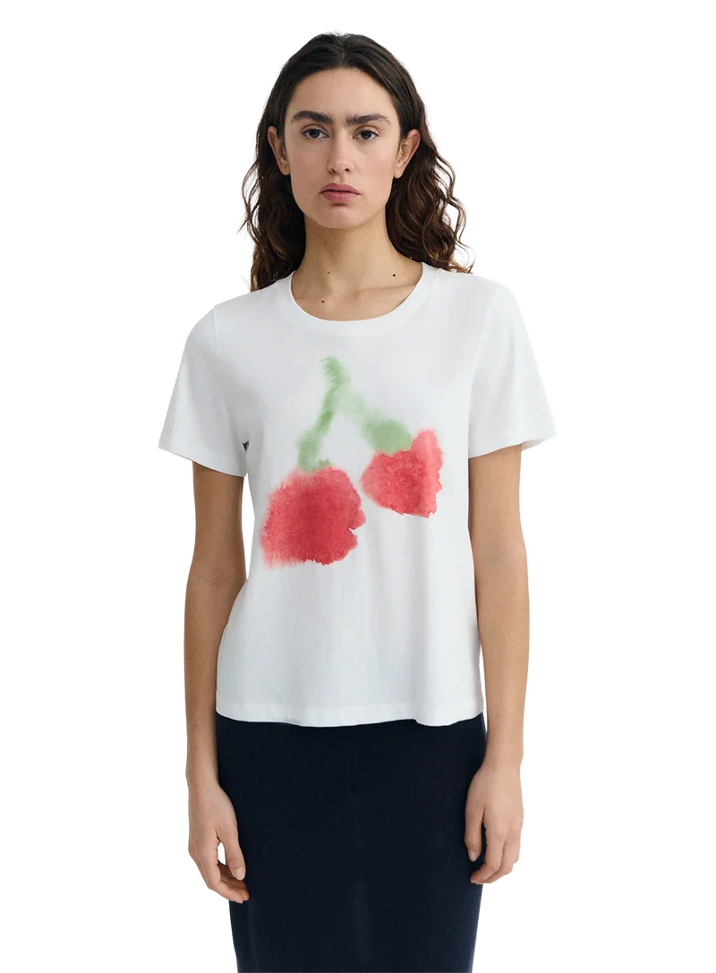 Camiseta Blurry Cherry Ida