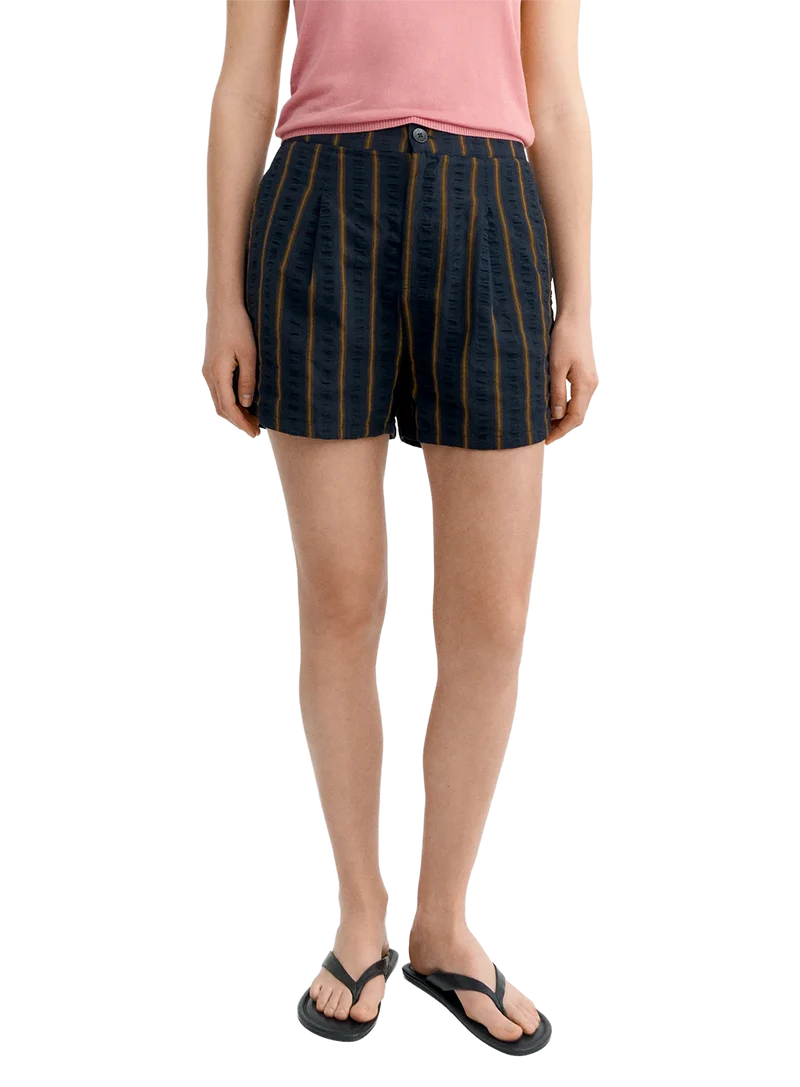 Shorts Seersucker Rayas Nar