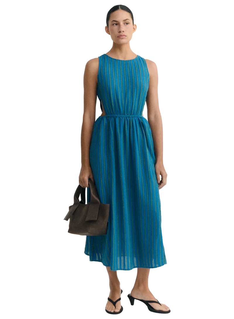 Vestido Midi Rayas Windsor Kin