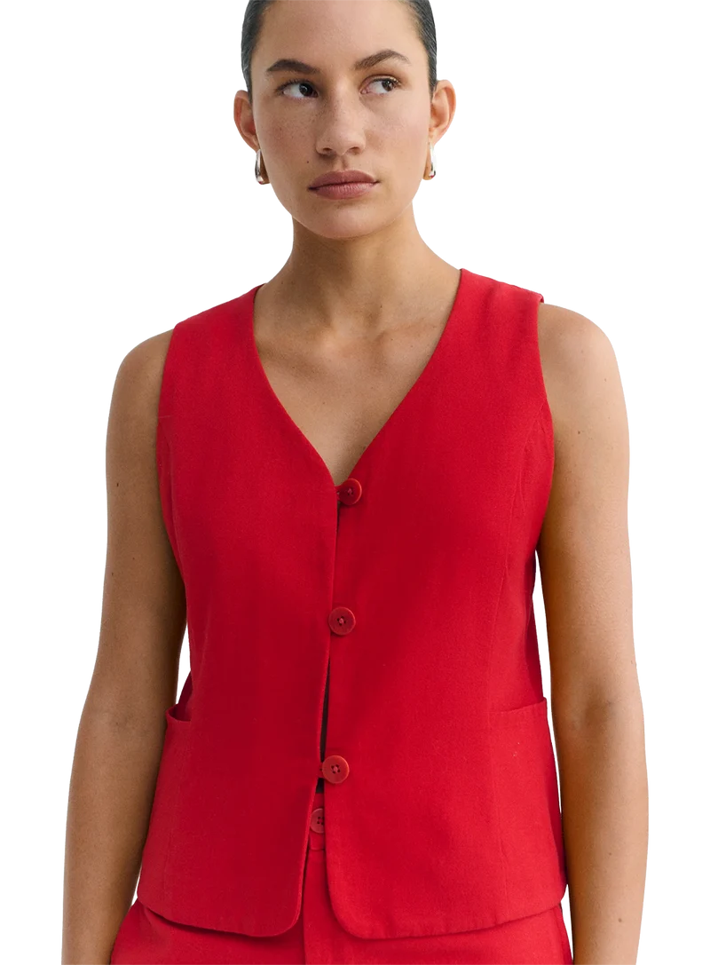 Chaleco Rojo Alisa