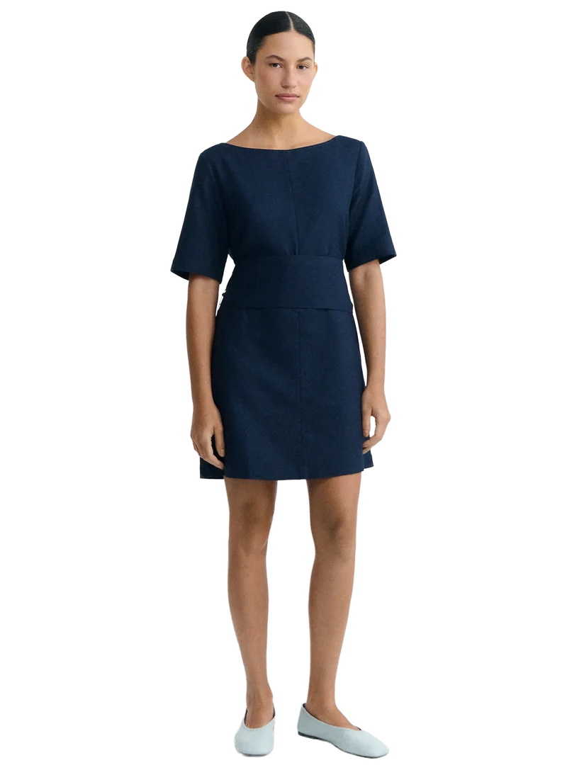 Vestido Corto Navy Hemp Kieran