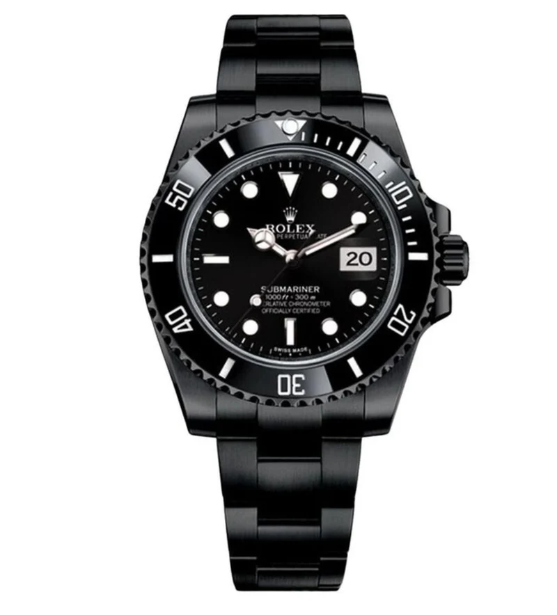 Reloj Rolex Submariner DLC Negro