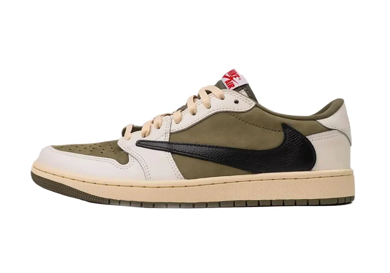 Jordan 1 Low Travis Scott Medium Olive