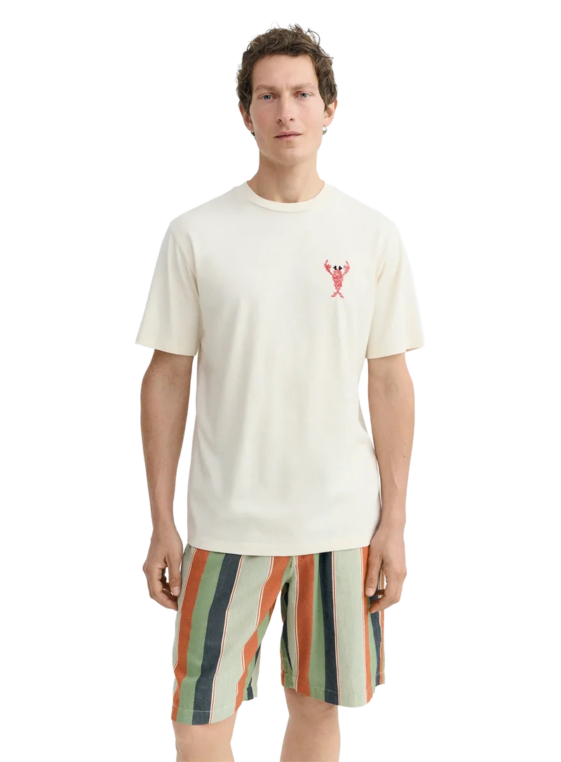 Camiseta Bordada Lobster Zach