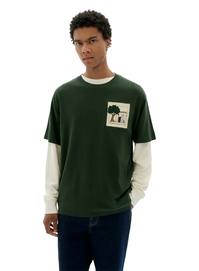 Camiseta Bordada House Aaron