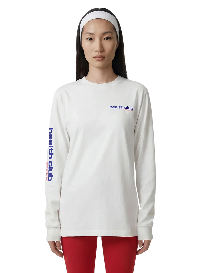 Camiseta Bold Health De Manga Larga