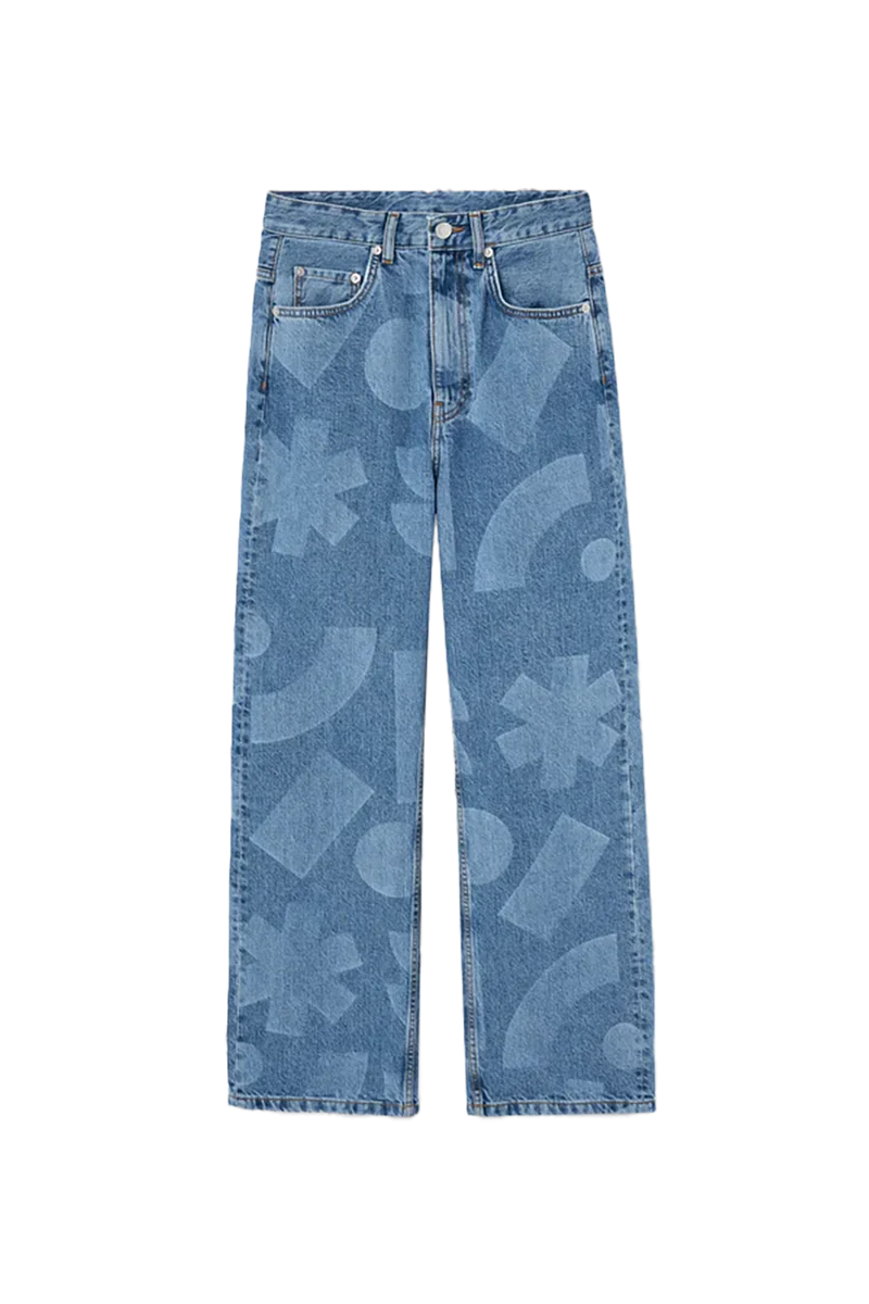Pantalones Laser Denim