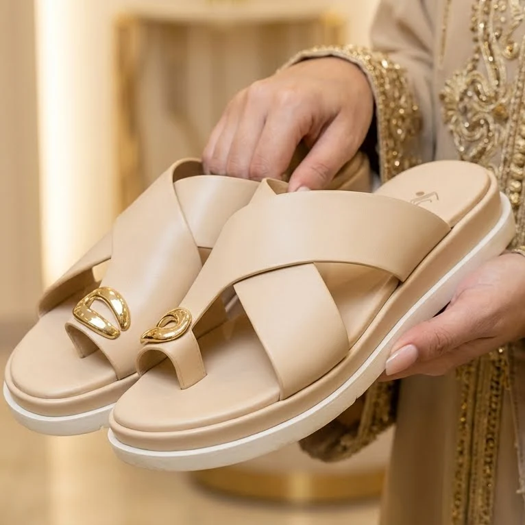 Eva Claquette Orthopedique Beige