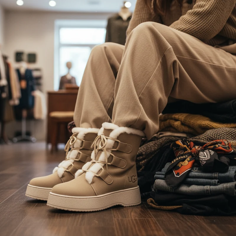 UGG boot en daim impermeable