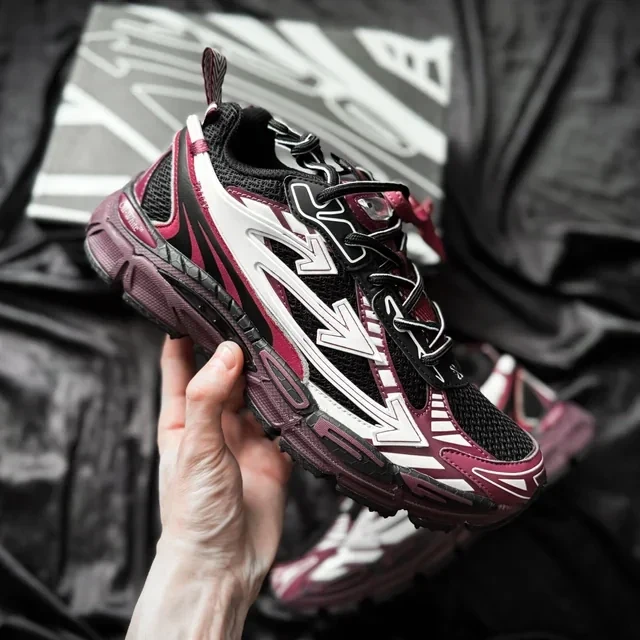 OFF-WHITE ''BE RIGHT BACK'' BURGUNDY EDITION