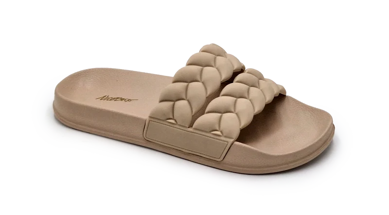 CHANCLA NICOBOCO MUJER GALANA BEIGE