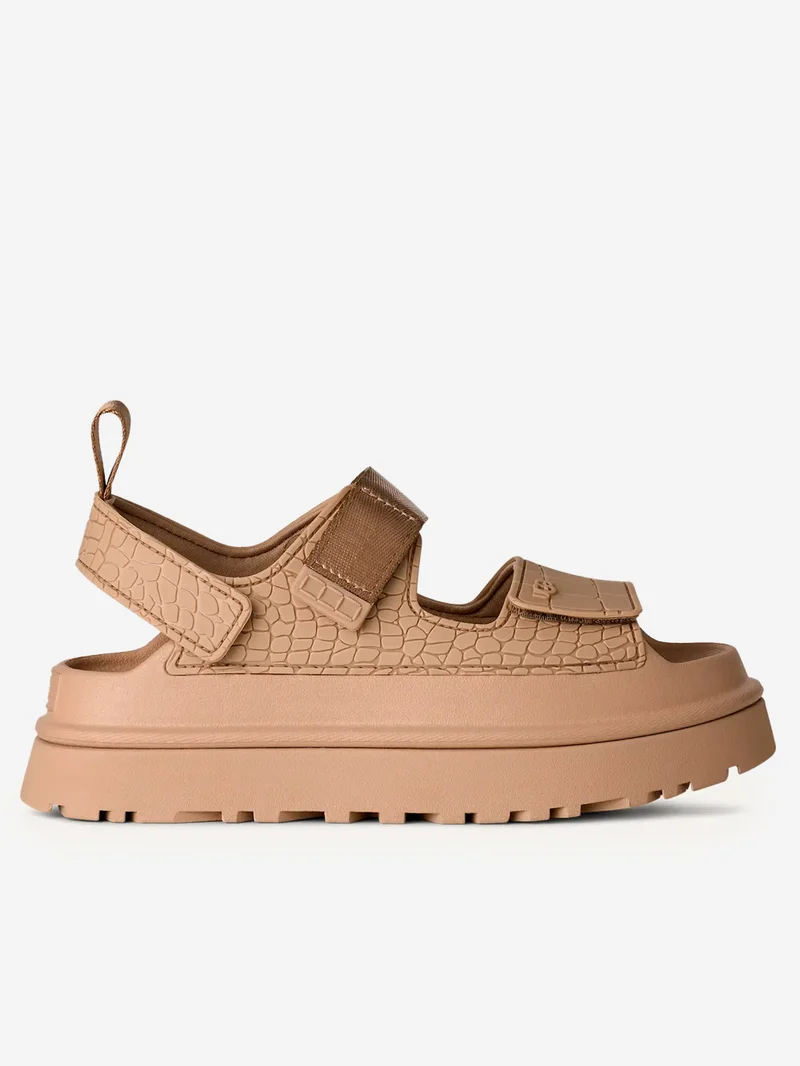 W Sandali GoldenGlow Embossed 'Mustard Seed'