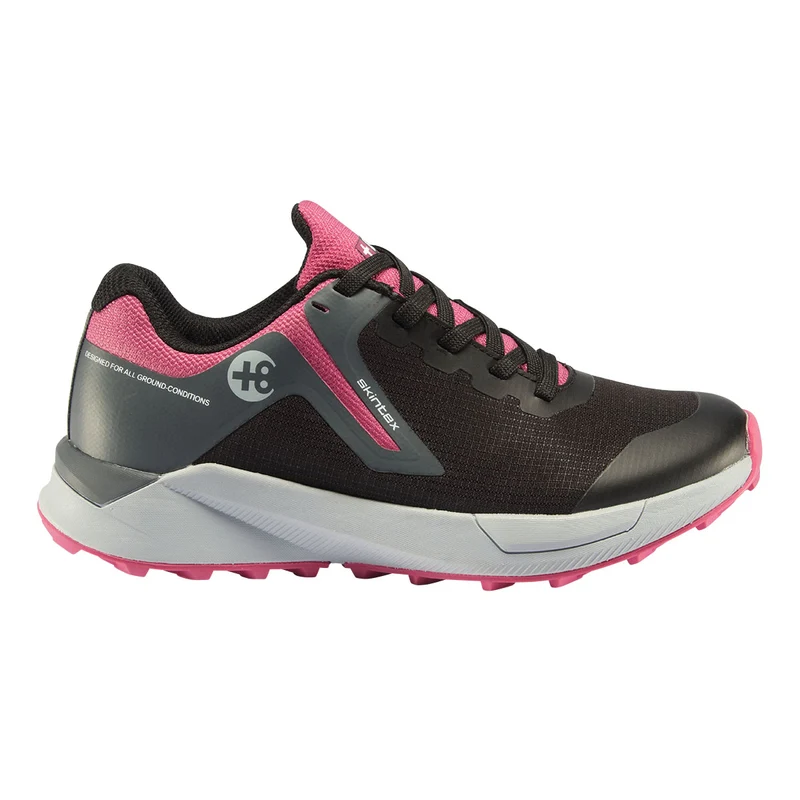 Zapatillas trail running mujer +8000 TRAXION W granate