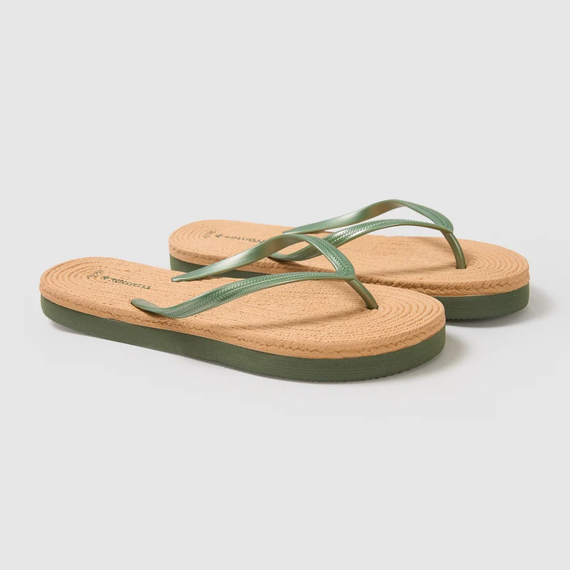 Chanclas verde