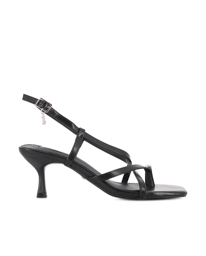 Sandalias de tacón Blogger Fania Negro Mujer