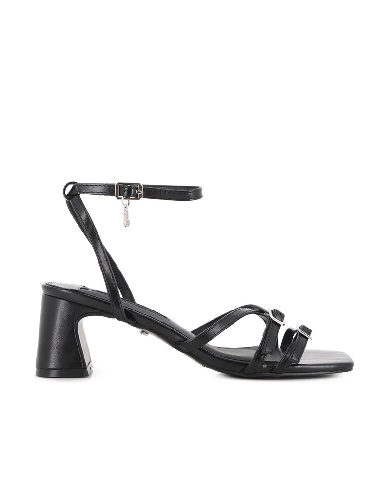 Sandalias de tacón Blogger Ana Negro Mujer
