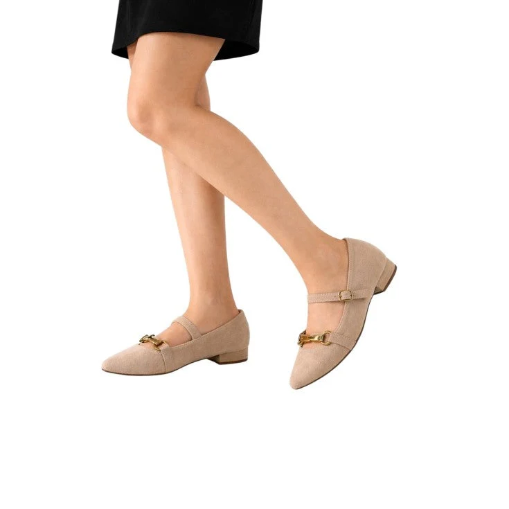 MUJER ZAPATO DE SALON VALENTINA BEIGE