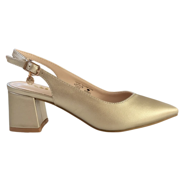 MUJER ZAPATO C. ORO