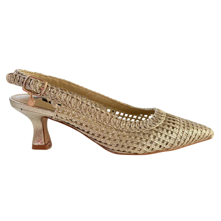 MUJER ZAPATO C. ORO