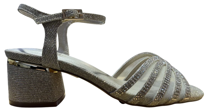 MUJER SANDALIA FIESTA ORO MYRIM