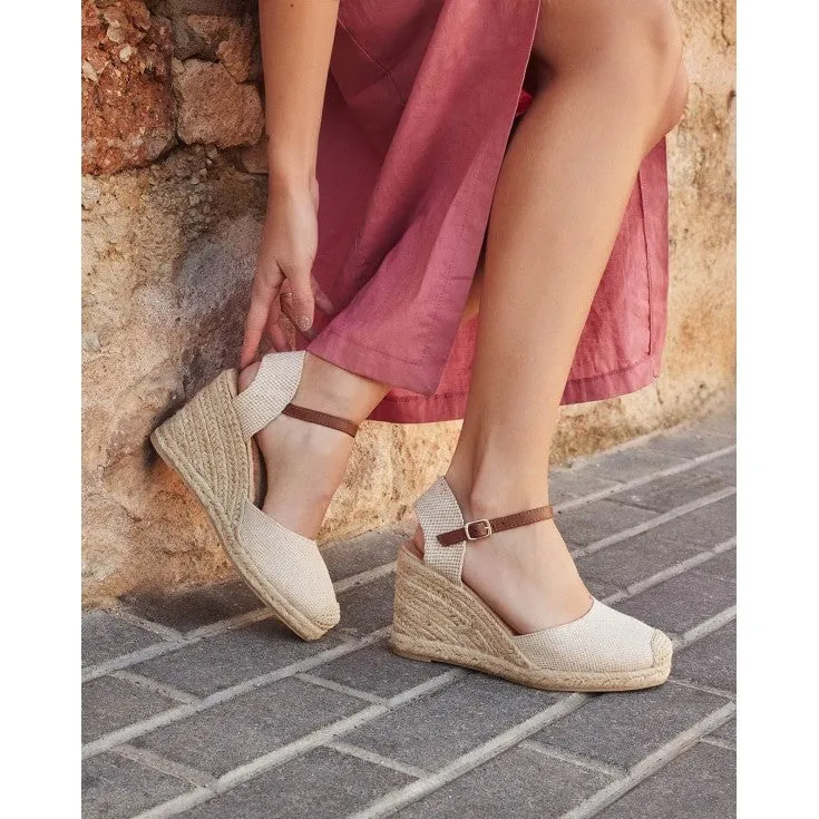 MUJER 7 CUERDAS BEIG PLANTA FOAM