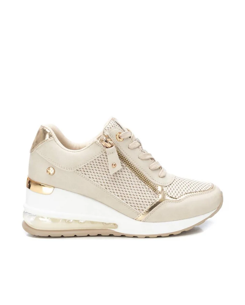 Zapatillas XTI Deportivo 142573 Beige Mujer