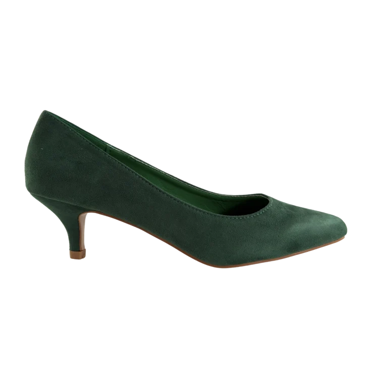 MUJER ZAPATO DE SALON SELENA VERDE