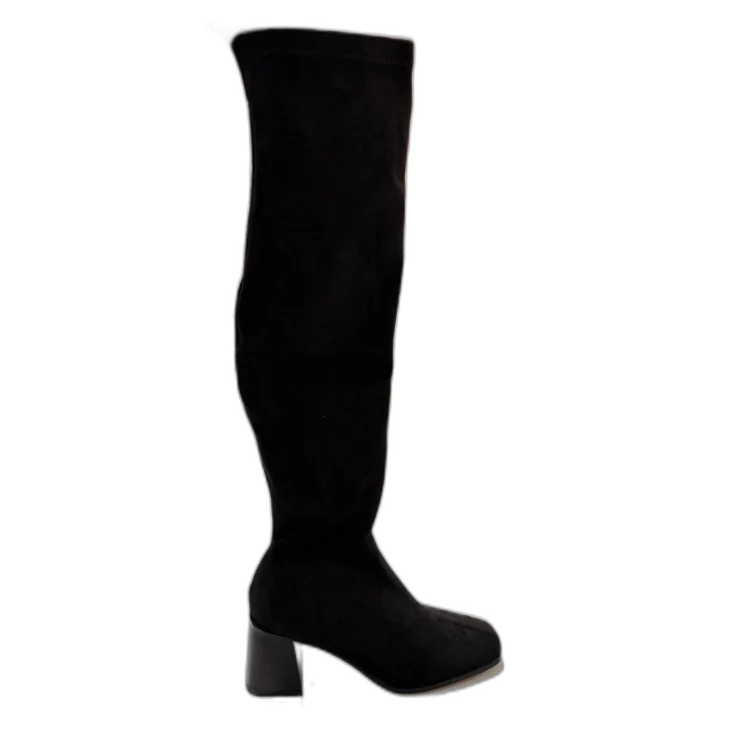 MUJER VELVET NEGRO