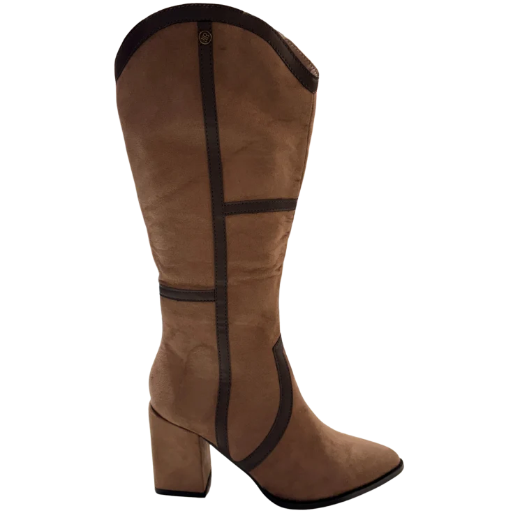 MUJER BOTIN STELLA BEIGE