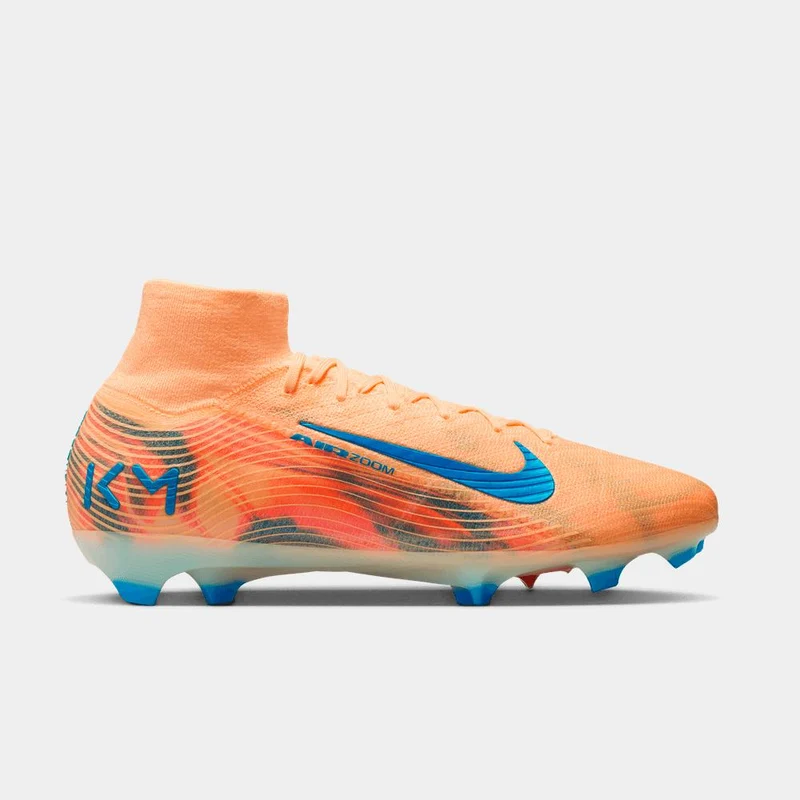 Botas De Fútbol Nike Kylian Mbappe Nike Mercurial Superfly 10 Elite De Perfil Alto fg