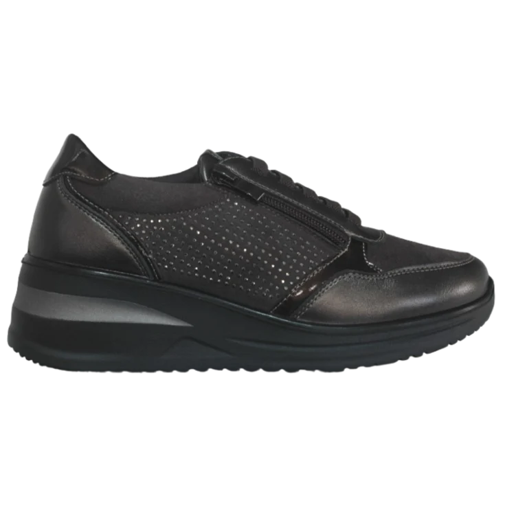 MUJER COMODO DEPORTIVO NEVADA NEGRO