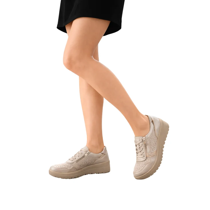 MUJER COMODO LUNARA BEIGE
