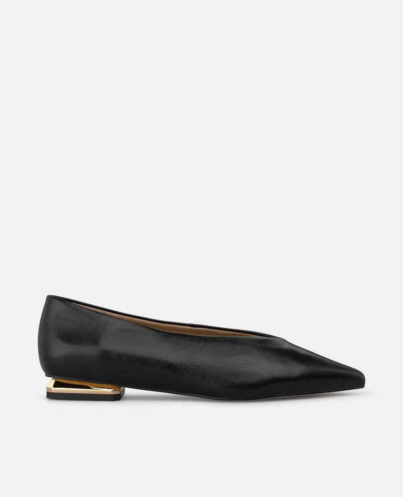 ZAPATO PLANO DE PIEL