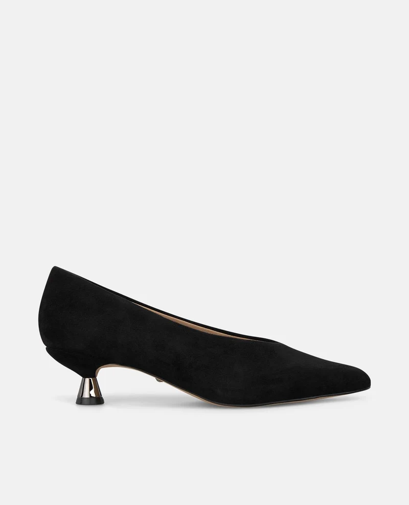 ZAPATO TACÓN CHUPETE DE ANTE