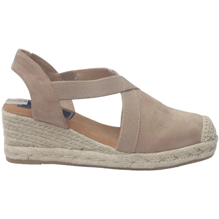 MUJER ENERO BEIGE 4 CUERDAS