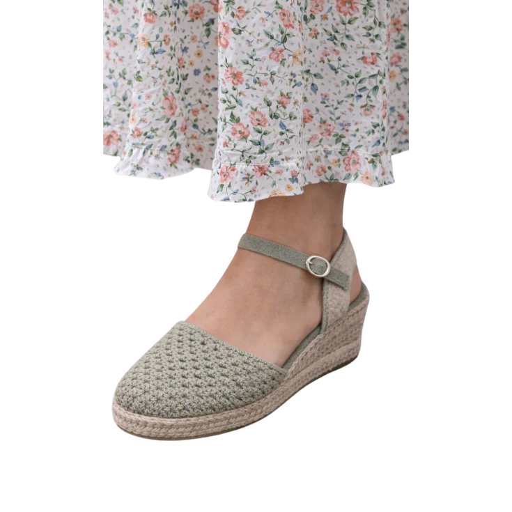MUJER ESPARTO LIORA VERDE