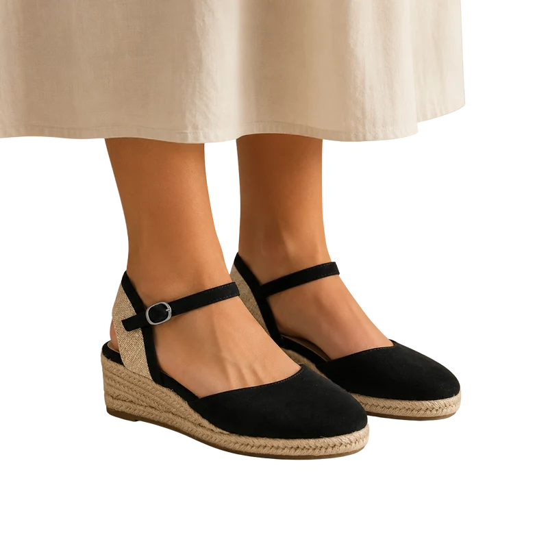MUJER ESPARTO ZAFIRA NEGRO