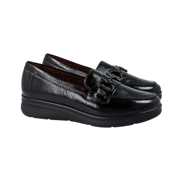 MUJER MOCASIN CON ADORNO NEGRO