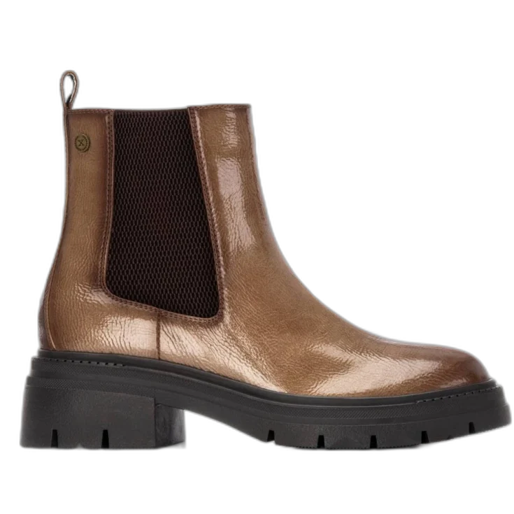MUJER BOTIN PLANO MONACO BEIGE