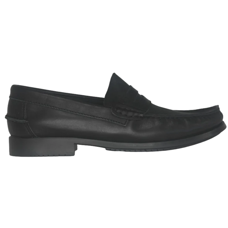 HOMBRE MOCASIN P/G ANTIFAZ PULL NEGRO
