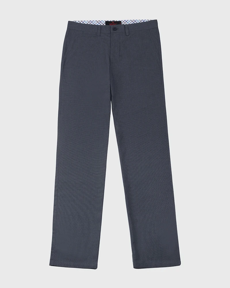 Pantalón Casual Chino Color Gris Oscuro