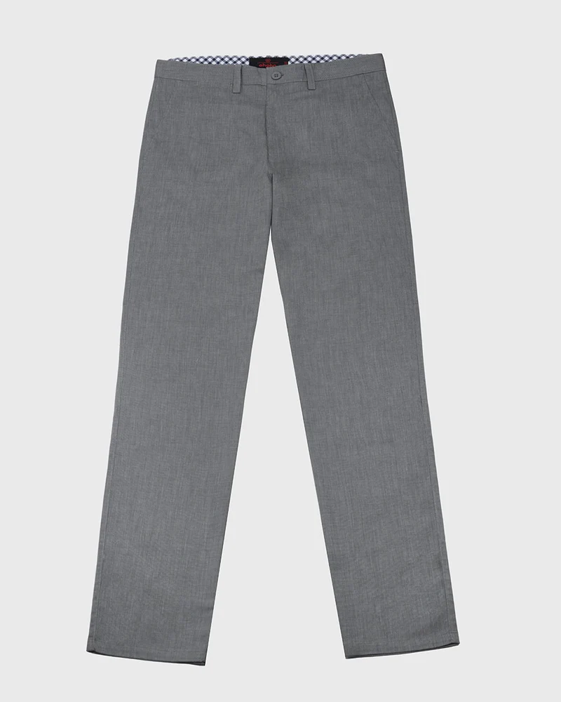 Pantalón Casual Chino Color Gris Claro
