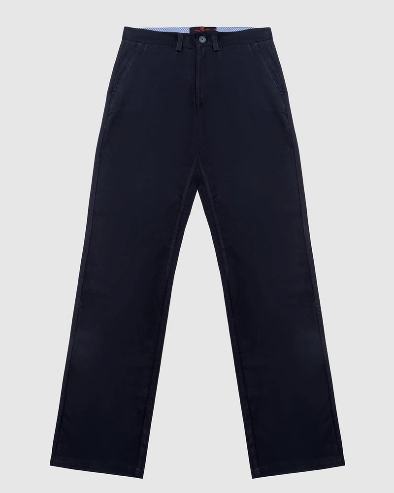Pantalón Casual Chino Color Negro