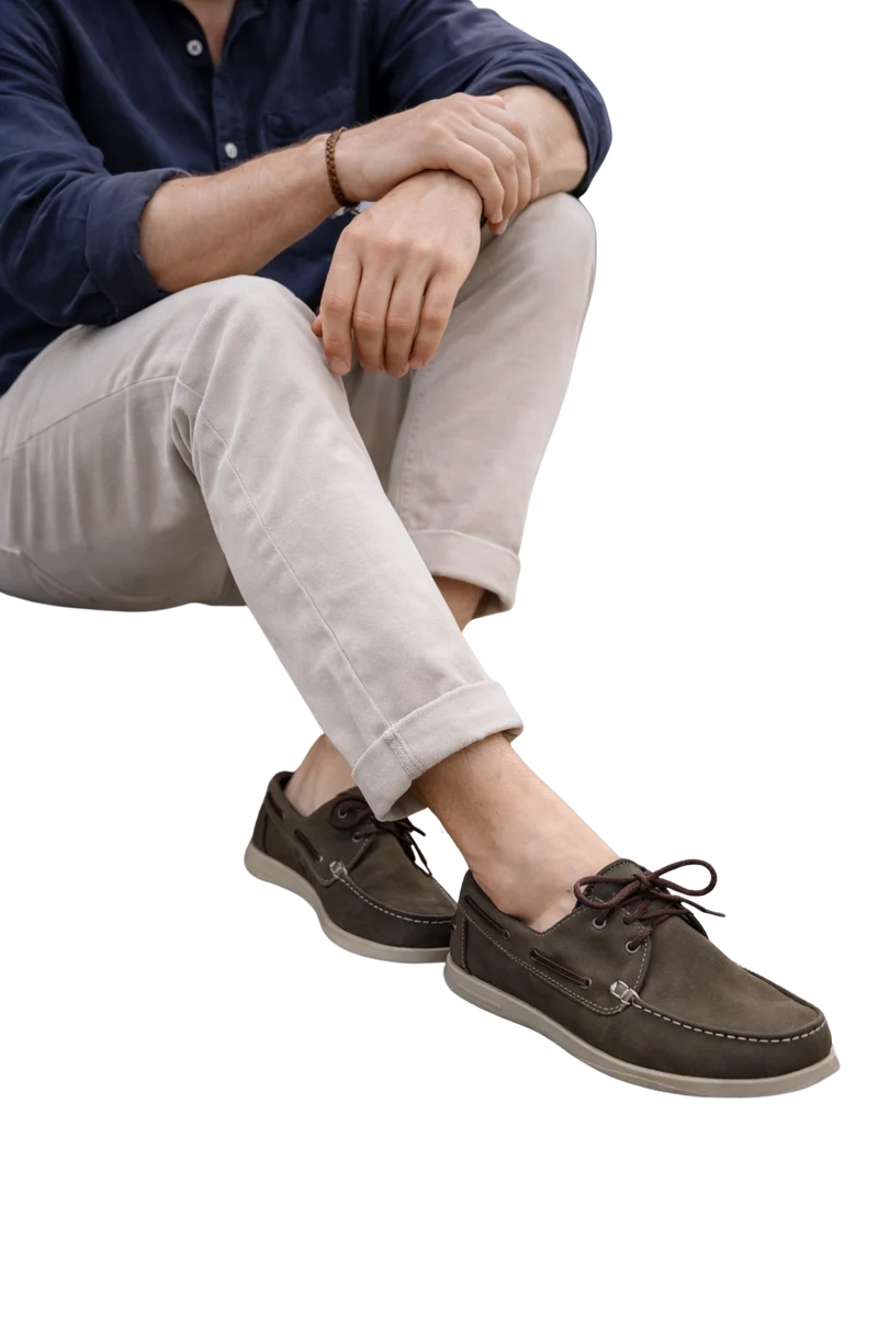 HOMBRE NÁUTICOS MADRID PULL KAKI