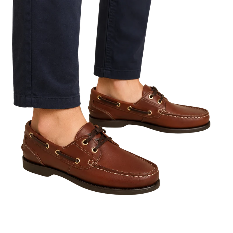 HOMBRE NÁUTICOS 20 BLUCHER PULL MARRON 205