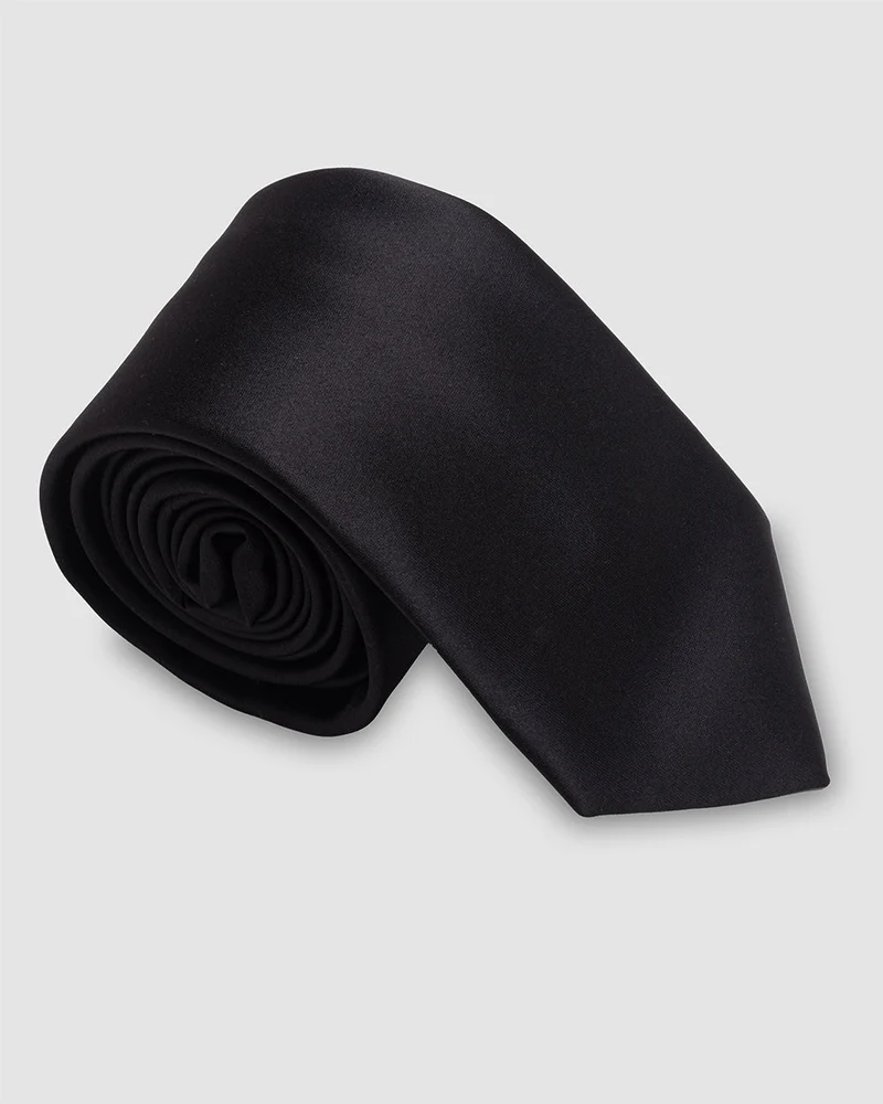 Corbata Negro Solido