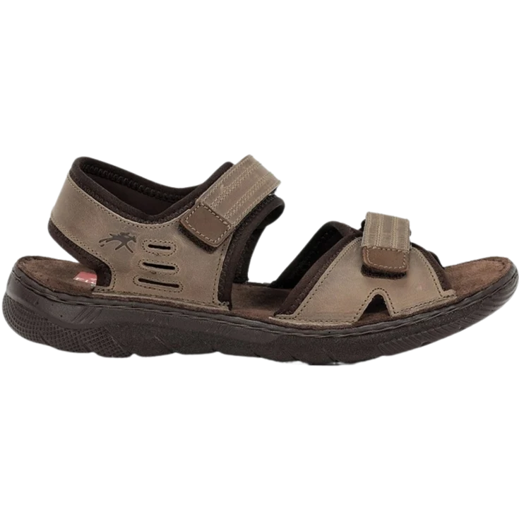 HOMBRE SANDALIA GAUCHO TAUPE MARRON