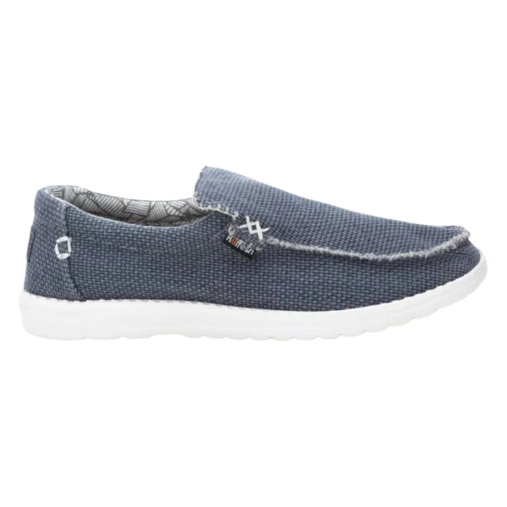 HOMBRE CASUAL ZAPATO MARINO