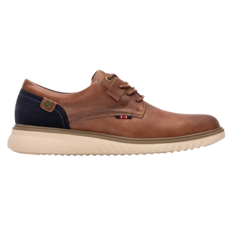 HOMBRE CASUAL ZAPATO XTI CRO CAMEL